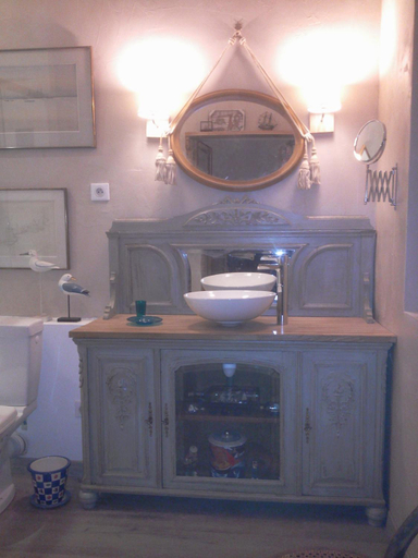 Bathroom 2, Le Chateau de Roquebere, Gers