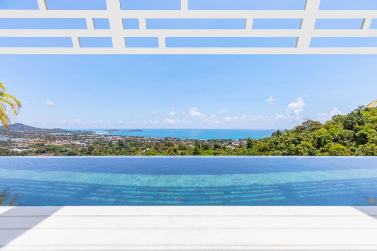 Sport & Beauty 2, STUNNING SEA VIEW VILLA with private salt water infinity pool, Ko Samui