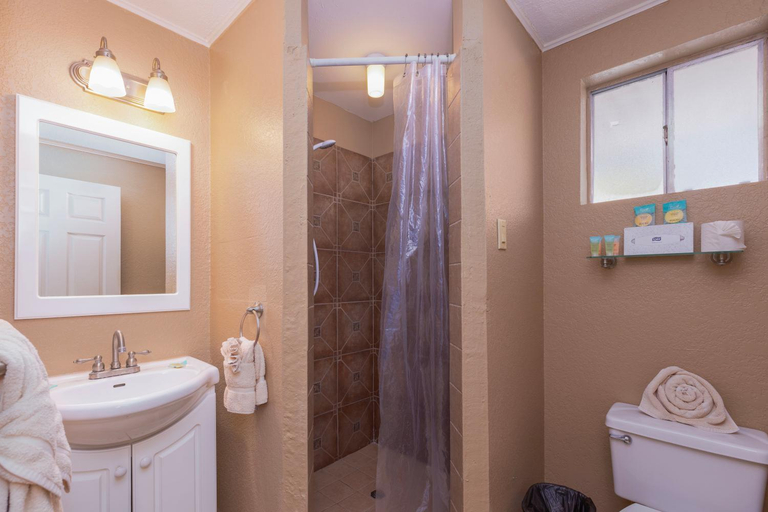 Bathroom 5, Country Inn Motel, Gillespie