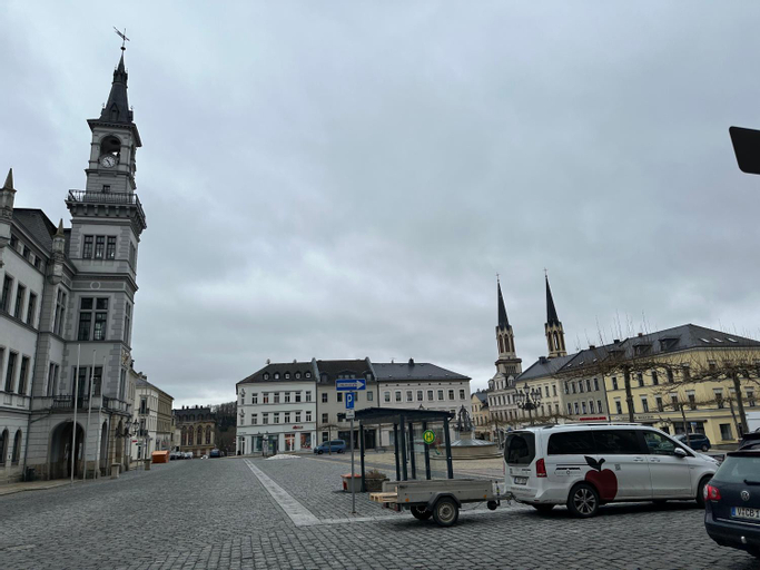 Ein Zimmer Wohnung am Markt, Vogtlandkreis