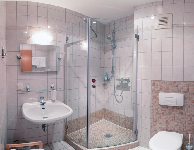 Bathroom 4, Hotel Pension Treppengasse Nr. 5, Altenburger Land