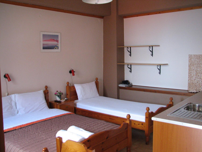 Bedroom, MARIA Studios & Apartments, Thessaly
