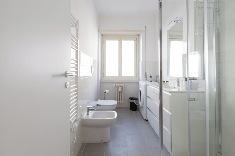 Bathroom 2, Flaviano 30 Cozy apartment, Rome