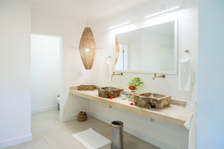 Bathroom 4, Aldeia Beijupirá Pousada, Porto de Pedras