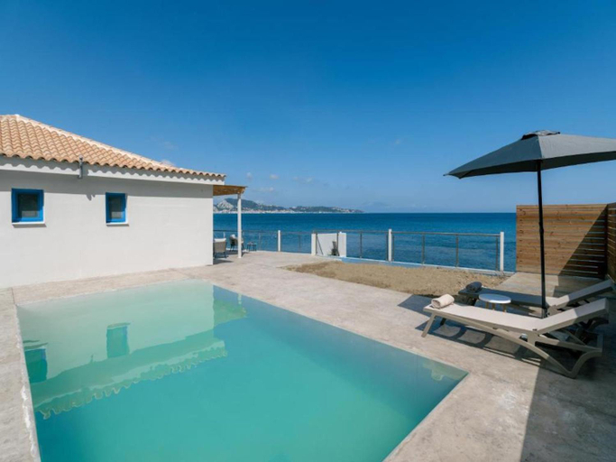 Sport & Beauty 1, Beach-Front Zakynthos Villa - Bleu Beach Villa - 3 Bedrooms | Stunning Panoramic Sea Views - Modern , Ionian Islands