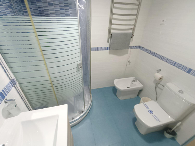 Bathroom, "VIVE BENAL BEACH" con vistas al mar y parque acuatico 3611, Málaga