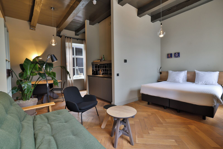 Bedroom 3, Hotel Abdij Dokkum, Dongeradeel