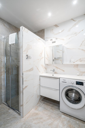 Bathroom 3, RentPlanet - Apartamenty Ksiecia Witolda II, Środa Śląska