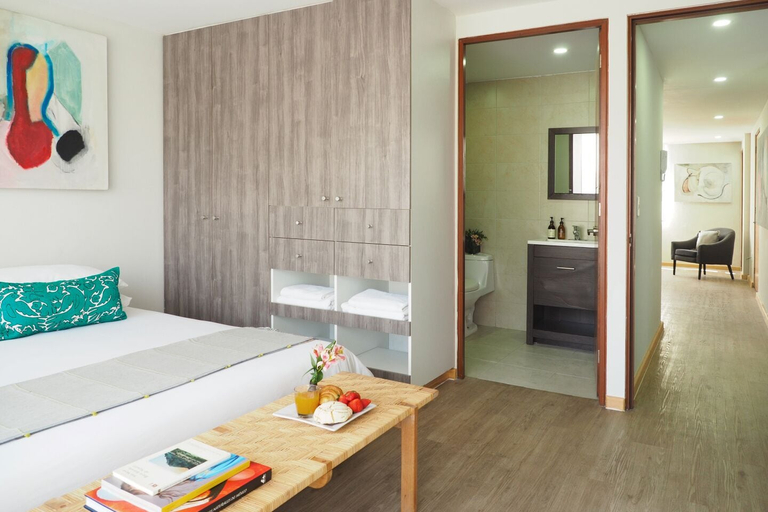 Bedroom 2, Balcones de Pushkin by The Local Way, Mexico City