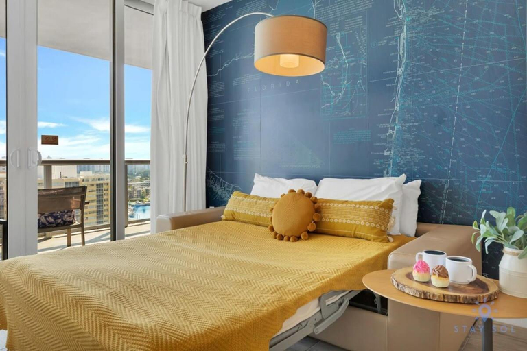 Bedroom 3, Infinite Views + Amazing Pool + Gym| Near Beach, Broward