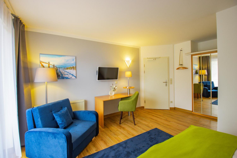 Bedroom, Inselhotel kleiner Bodden, Vorpommern-Rügen