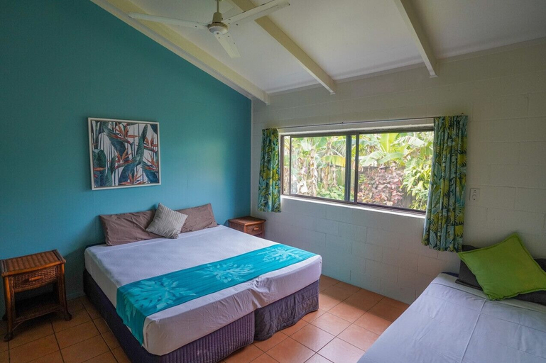Bedroom, Muri Lagoon Lodge, Rorotonga