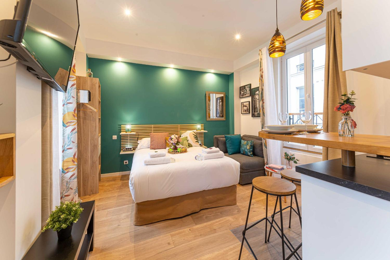 Bedroom, Lovely studio -Center of Paris, Paris