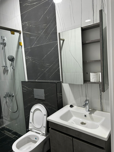 Bathroom 2, Aqua Toro Nyali Apartments, Nyali