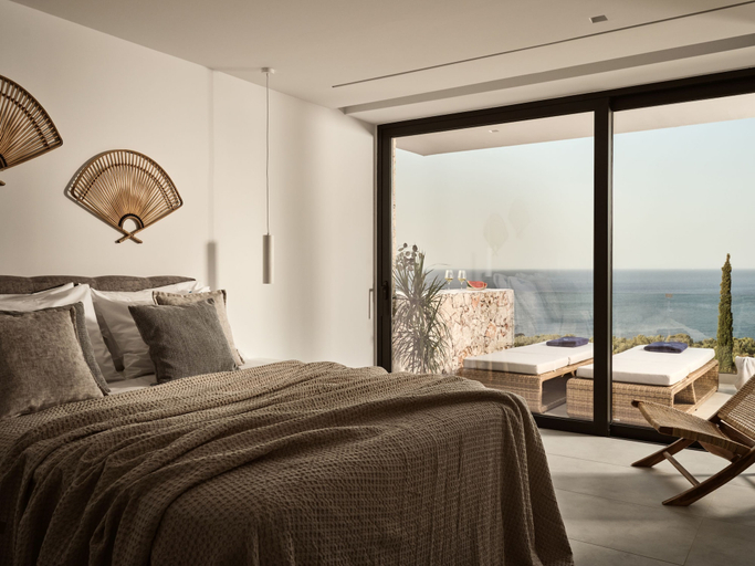 Bedroom 2, The Sall Suites Complex B - Sea Views, Ionian Islands