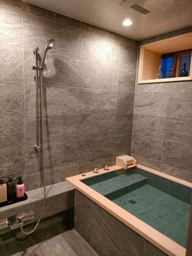 Bathroom 3, Yoshii Ryokan, Kurashiki