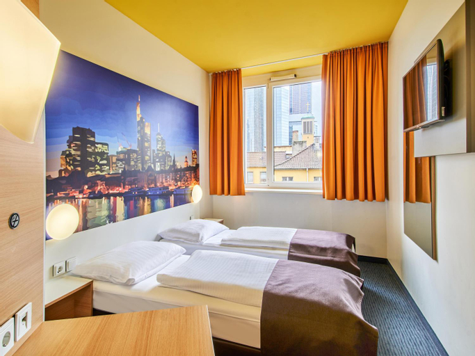 Bedroom 2, B&B Hotel Frankfurt-Hbf, Frankfurt am Main