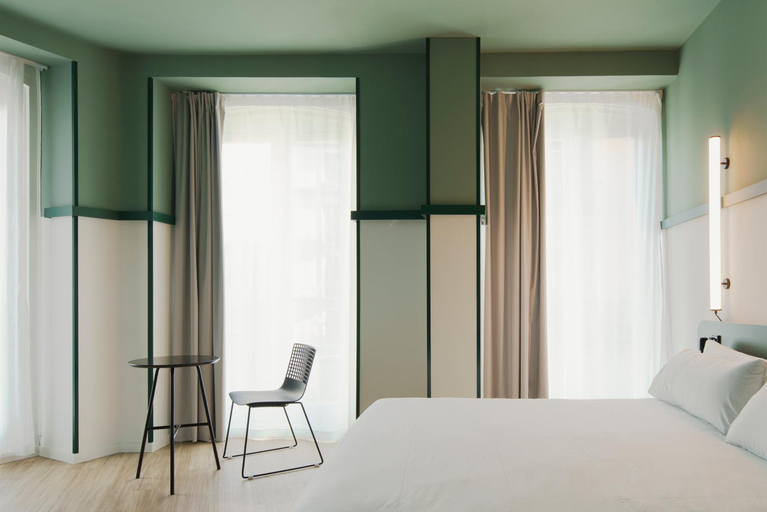 Bedroom, B&B Hotel Madrid Centro Plaza Mayor , Madrid