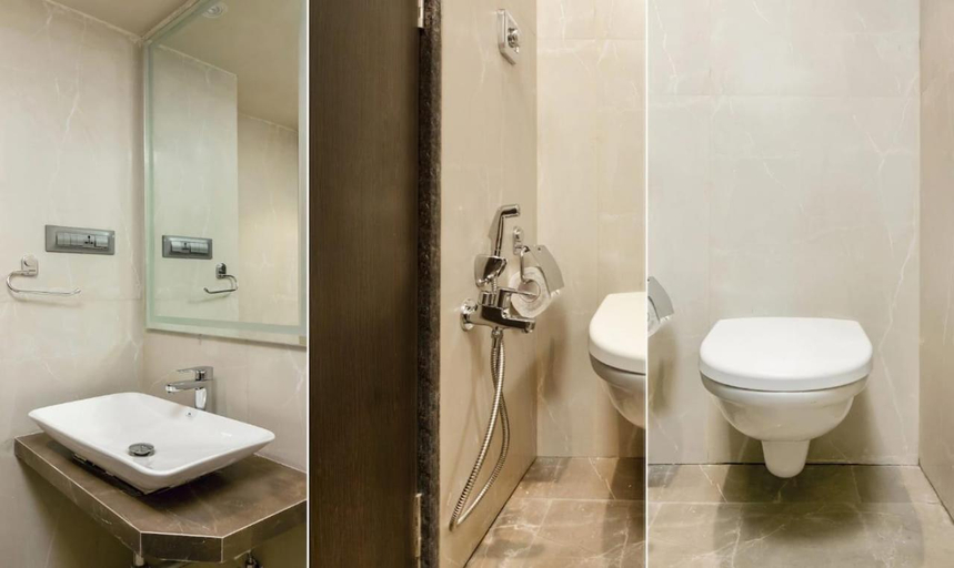 Bathroom 4, Hotel Oyster Suite - Hotel in Andheri West, Mumbai Suburban