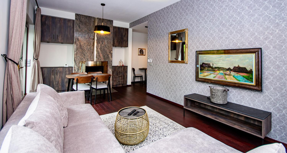 Bedroom 2, InPoint Old Town Comfort Apartments Self Check-in, Kraków City
