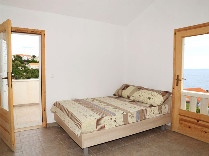 Bedroom, Holiday Home in Korcula with Sea View, Korčula