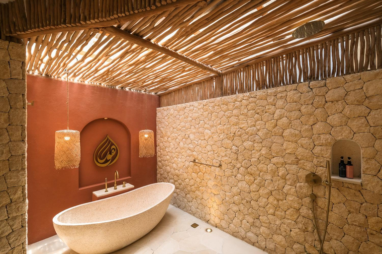 Bathroom 4, Ahura Luxury Villas Ocean View Bingin, Badung