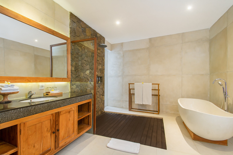 Bathroom 3, De Metra Villa by GenuineHost, Gianyar