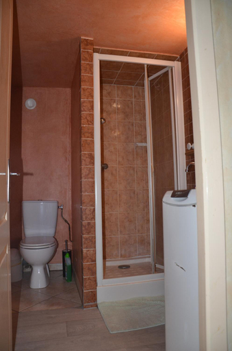 Bathroom 3, Studio et colocation - Gite Les 7 fontaines, Rhône