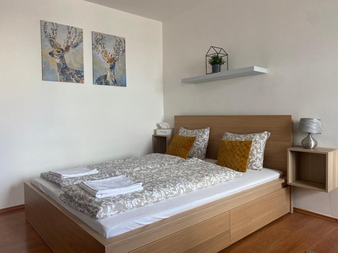 Bedroom 2, SATYS Apartments, Ostrava