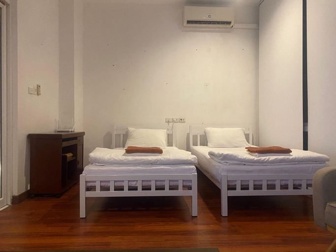 Bedroom 1, The 420 House in Central BKK- BTS/Airport Link, Suan Luang