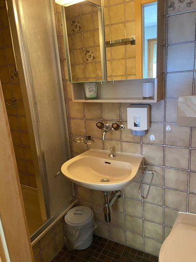 Bathroom 3, Hotel Restaurant Rothorn, Visp
