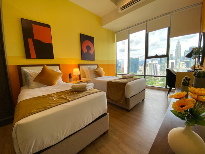 Bedroom 3, Ceylonz Suites Bukit Bintang I HomeBrickz, Kuala Lumpur