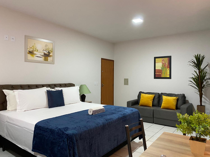Bedroom 5, B & A Suites Inn Hotel - Quarto Luxo Safira, Anápolis