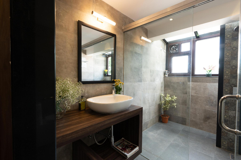 Bathroom 3, ELIVAAS 4 BHK with Pvt Pool & Entertainment Room - Indah, North Goa