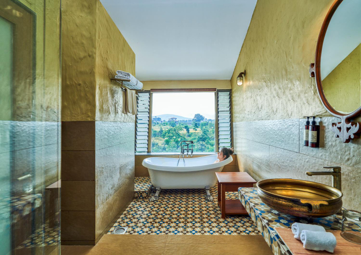 Bathroom, Grape County Eco Resorts, Nashik