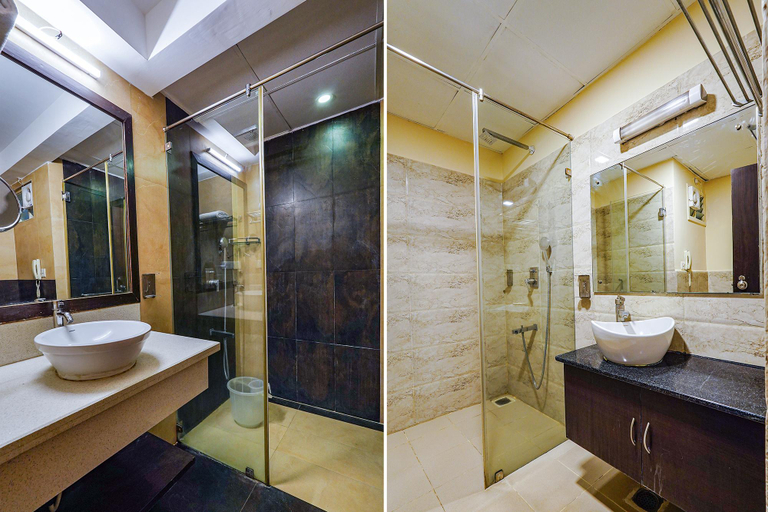 Bathroom 4, FabHotel Chris - Whitefield near KTPO & ITPL, Bangalore