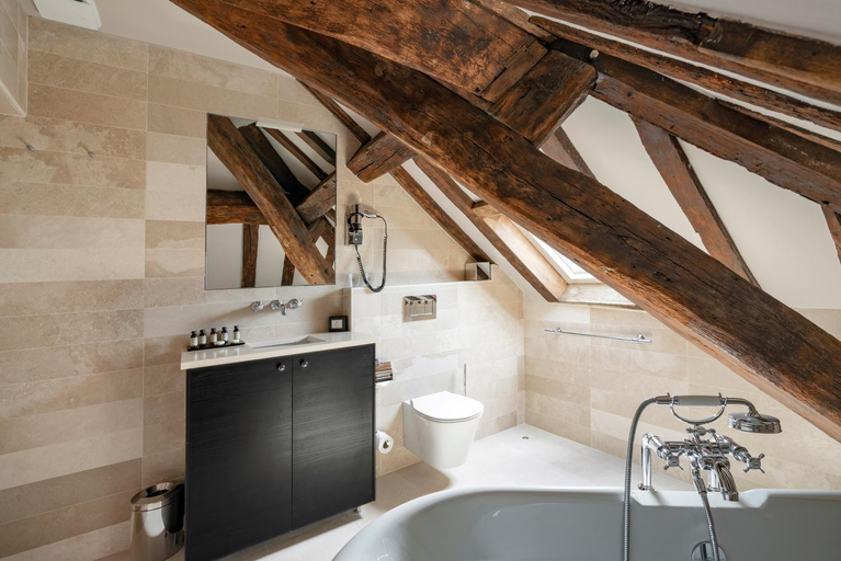 Bathroom 3, Hotel Saint Merry, Paris