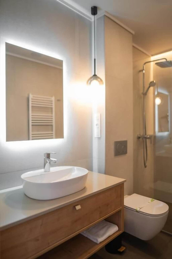 Bathroom 3, No Pardon Hotel, Satu Mare