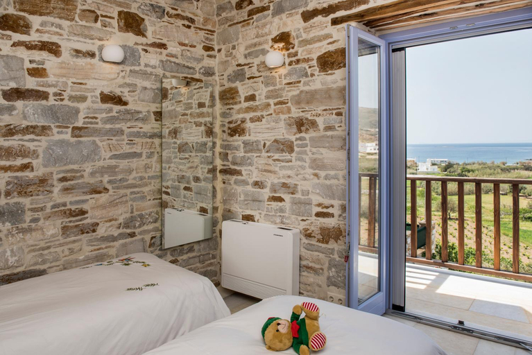 Bedroom, Good Life Greece Eco Villas, South Aegean