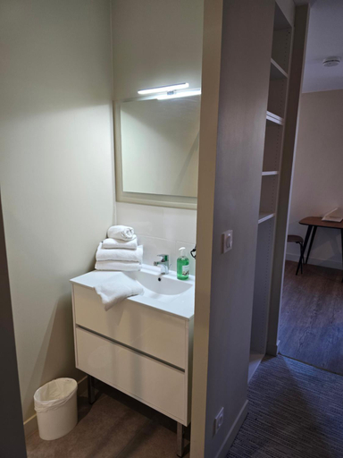 Bathroom 3, Au Loup Historic Apartments, Calvados