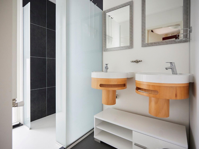 Bathroom 4, Holiday Home in Zeeland near Lake  Sauna, Borsele