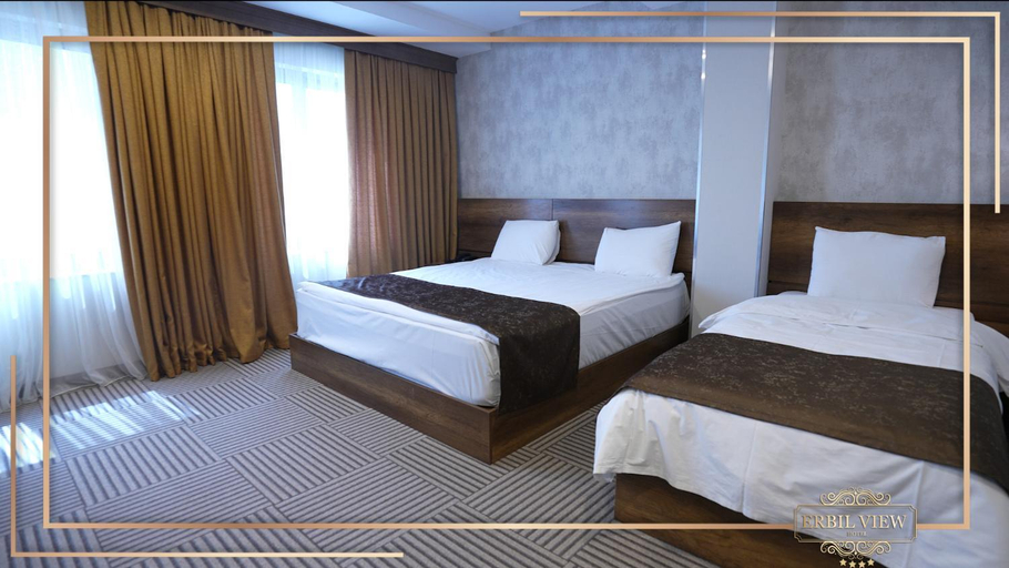 Bedroom 2, Erbil View Hotel, Arbil