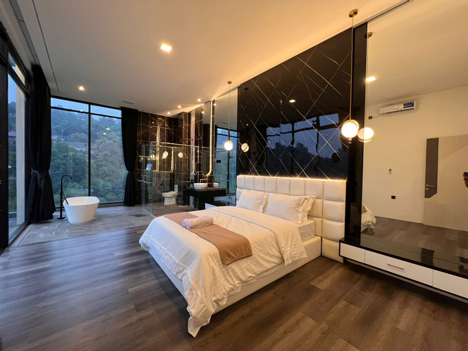 Bedroom 3, Villa Amethyst Dago Pakar M-08 5BR with Private Pool, Bandung