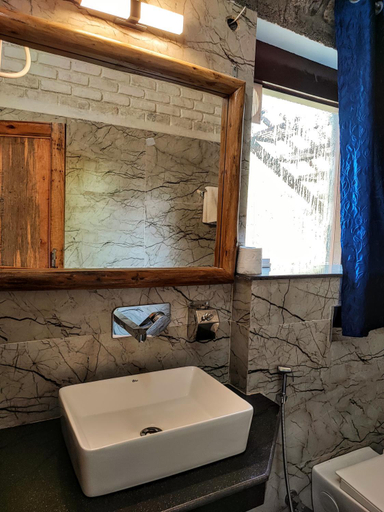 Bathroom 3, Camp Hornbill Corbett, Nainital