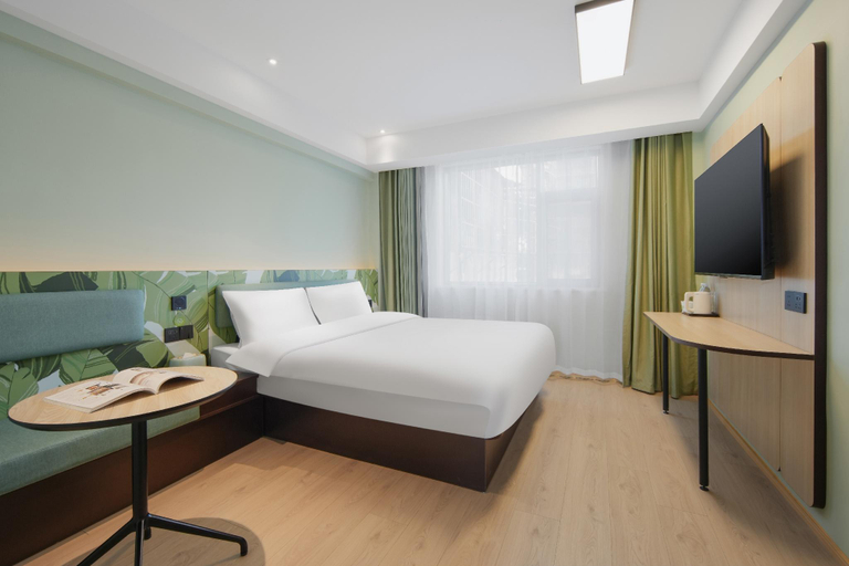 Bedroom 2, Hi Inn Yueyang East Railway Station Walmart, Yueyang