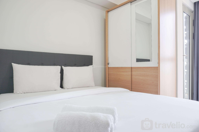 Bedroom 3, Exclusive and Cozy 1BR at Gold Coast By Travelio, Jakarta Utara