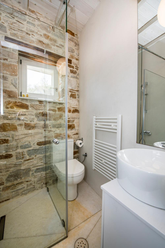 Bathroom 4, Good Life Greece Eco Villas, South Aegean