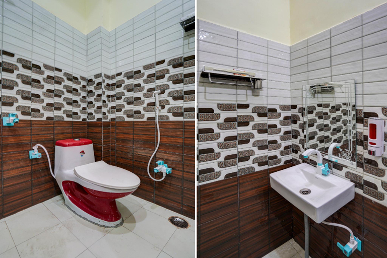 Bathroom 4, Hotel O Home Hotel Star Galaxy, Kanpur Nagar