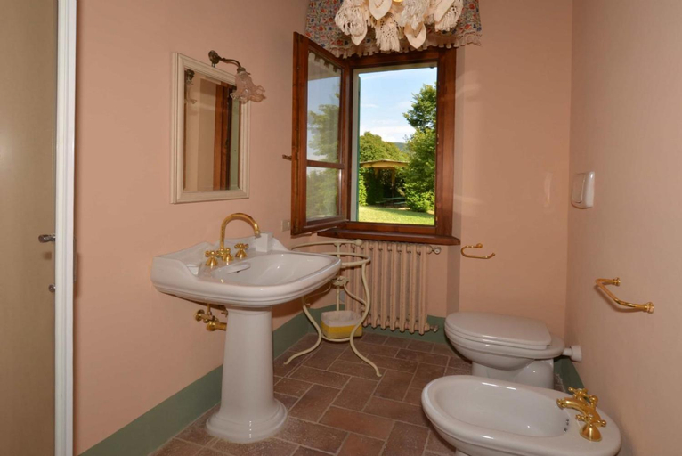 Bathroom 4, Villa Casale Federica Large Private Pool, WiFi, Arezzo