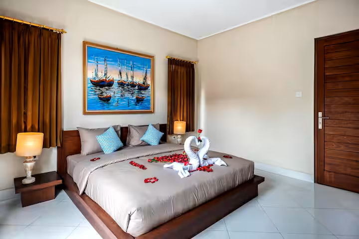 Bedroom 3, Azure House: the dive to bright holiday, Gianyar